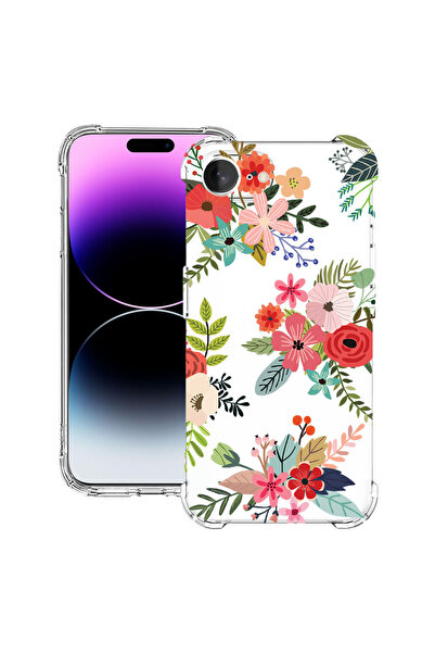 bestcase Husă Antișoc pentru Apple iPhone 17e, Flori, 3144023 AS 630