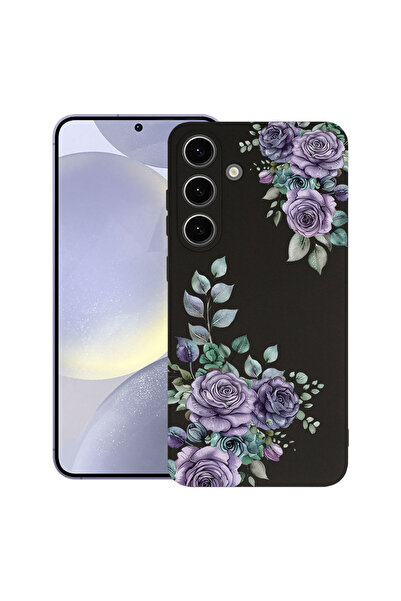 bestcase Husă TPU Ultra Subțire pentru Samsung Galaxy S26, Florală - Trandafi...