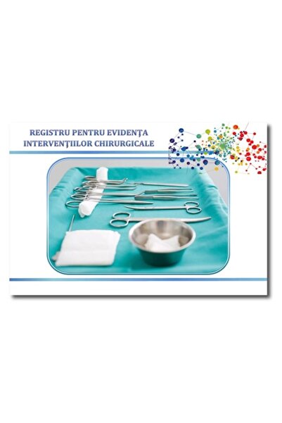 OEM Registru pentru evidența intervențiilor chirurgicale, uz veterinar, 100 d...