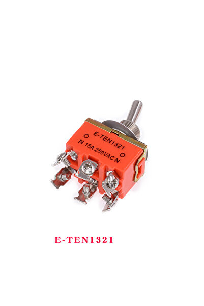 Choice4 1321 1PCS SPST DPDT 250V 15A Toggle Switch 2 3 Position Latching E-TE...