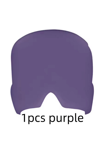 Choice 1pcs purple Wearable Hot Cold Therapy Headache Relief Cap Therapy Wrap...