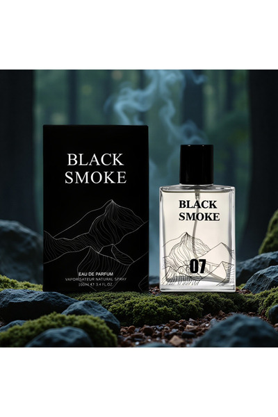 Tertio Parfum italian BLACK SMOKE 100ml -AMESTEC ARTIZANAL ÎN LOT LIMITAT