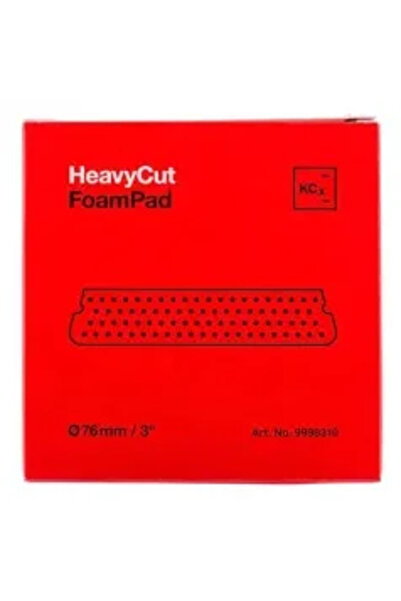 Koch Chemie Burete Polish Abraziv Heavy Cut Foam Pad, 76mm