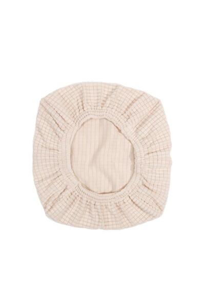 Choice1 Beige 1PC Stool Cover Chair Cover Dressing Stool Cover Elastic Chair ...