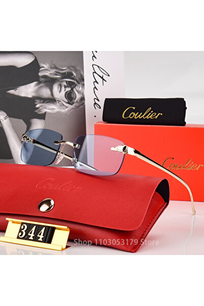 Choice1 Blue-BOX New Rectangle Vintage Sunglasses Women Fashion Square Colorf...