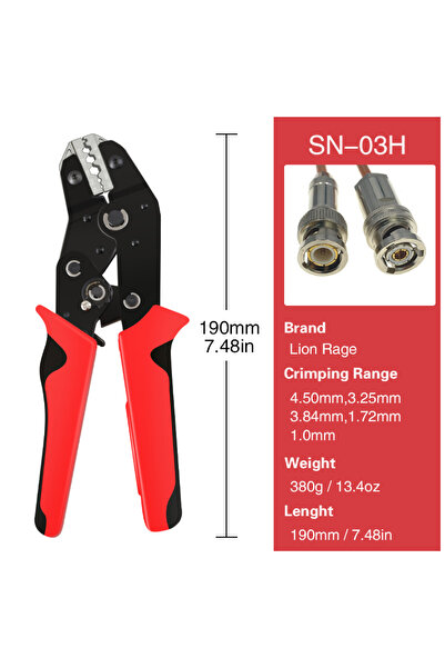 Choice SN-03H know easy coax compression tool coax crimper and rg6 crimping t...
