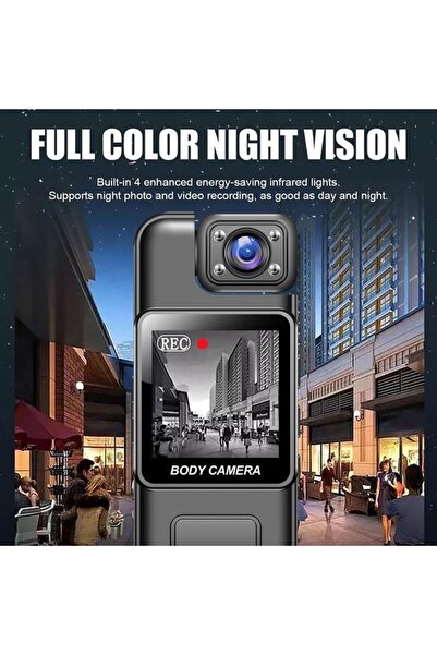 Yallabena Black Body Dash Cam – Portable HD Recording Device