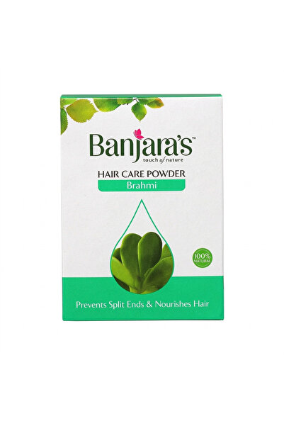 Banjara's Banjaras Brahmi Herbal Hair Pack Powder Pack of 25 -(25 Boxes; 100G...
