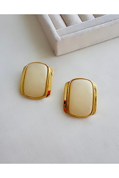 VNS Accessories Brand Model Vintage Plate Earrings (4 cm)