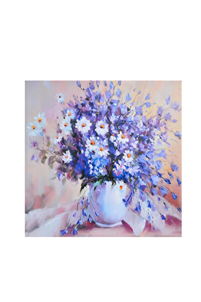 meli melo Painting vase with flowers 80 cm