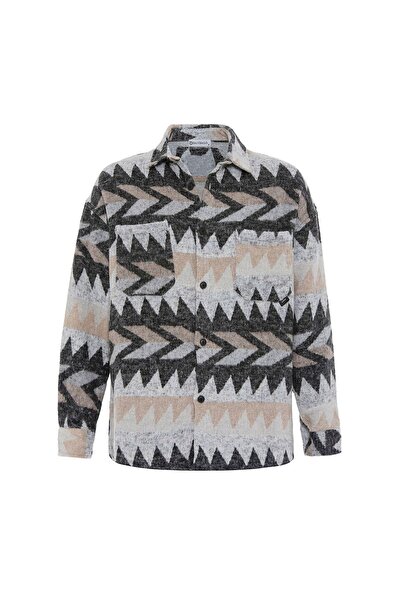 S13 Store Green Double Pocket Oversize Lumberjack Shirt