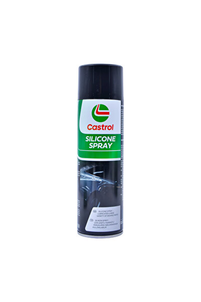 CASTROL Silikon Sprey 500 ml - Trim Aksesuar Amortisör Gıcırtı Önleyici Su İt...