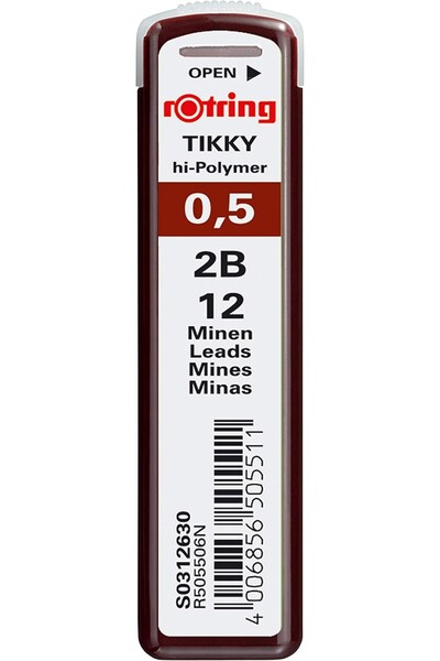Rotring Hi-Polymer 0.5mm 2B Min (Uç) / S0312630