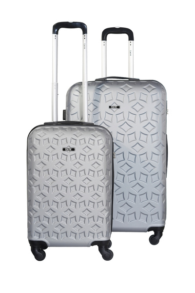 KTMC 2-Piece ABS Luggage Set 20/28 inches Carry-On & Checked Suitcases, KTMC-...