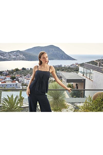 Cossy By Aqua Sabahlıklı 3'lü Pijama Takımı CossybyAqua 26648-42