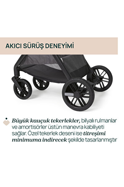Chicco BELLAGIO BEBEK ARABASI 2.0 BLACK SATIN