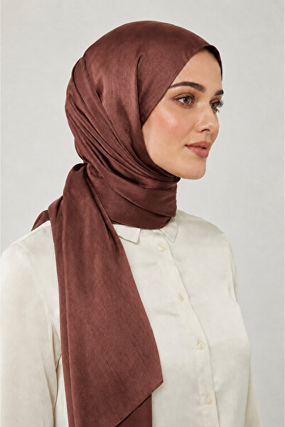 Big ModaEbrar Brown Janjan Shawl - 034