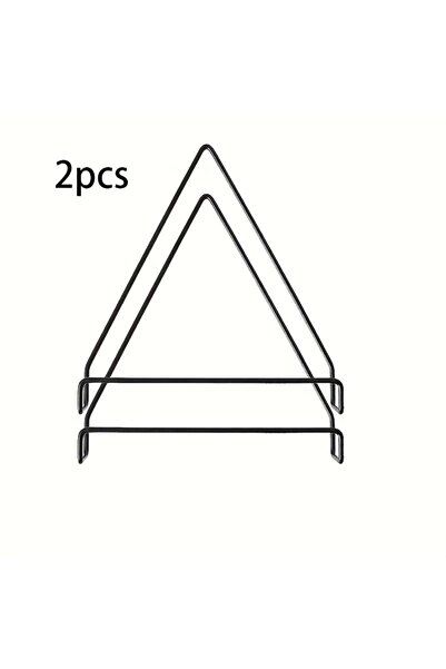 Choice1 2pcs 4pcs/2pcs Elegant Matte Black Metal Vinyl Record Wall Mount - St...
