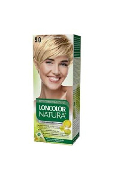 Loncolor Vopsea Permanenta pentru Par cu Amoniac - Natura, nuanta 9.0 Blond F...
