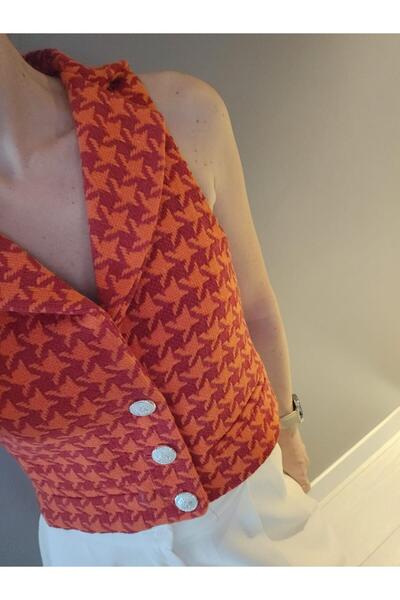 LUNSHI Crop Yelek
