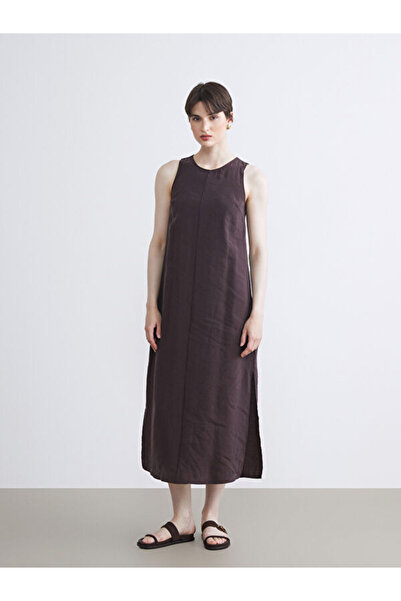 LC Waikiki Crew Neck Modal Blended Dress
