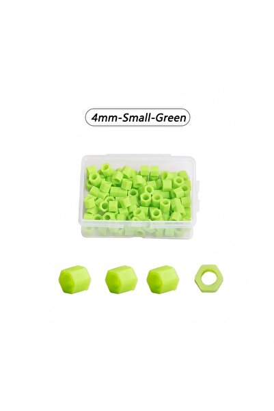 Choice9 Small Green 100Pcs Dental Color Silicone Code Ring 4/6mm Identificati...