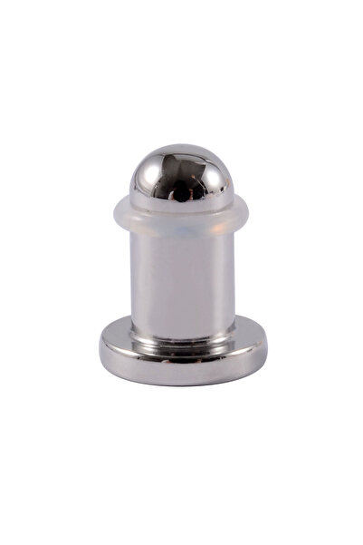 Choice12 Silver 1PC 6.5MM 1/19pcs 316L Surgical Steel Mirror Face Ear Plugs E...