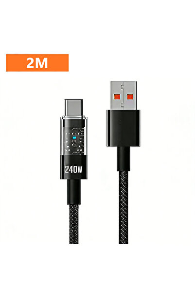 Choice1 كابل شحن سريع للهواتف المحمولة من نوع USB A إلى Type-C بقوة 240 واط م...