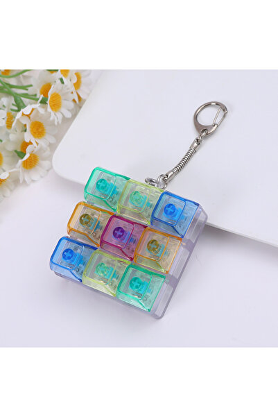 Choice 7 Transparent Mechanical Switch Tester Keychain Fidget Clicker Stress ...