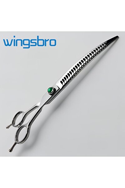 Choice1 8 INCH wingsbro 8/7 inch Pet Grooming Scissors,Dog Curved Scissors ,P...