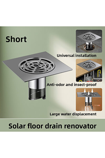 Choice Other Grey Bathroom/Shower Floor Drain Renovator - Tight Seal Anti-Odo...