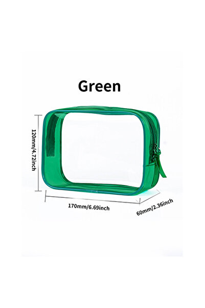 Choice5 green 1pcs large capacity makeup bag, travel multifunctional makeup s...