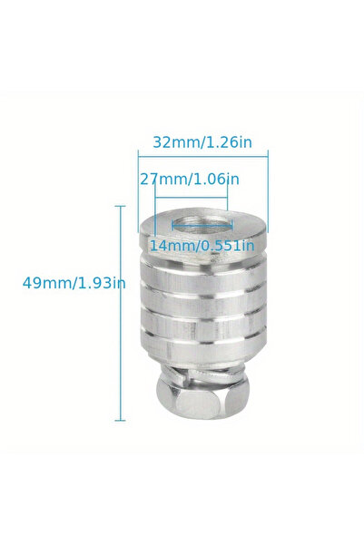 choice2 1PCS M14 100/125 Type M14 M10 Angle Grinder Adapter Grooving Adapter ...