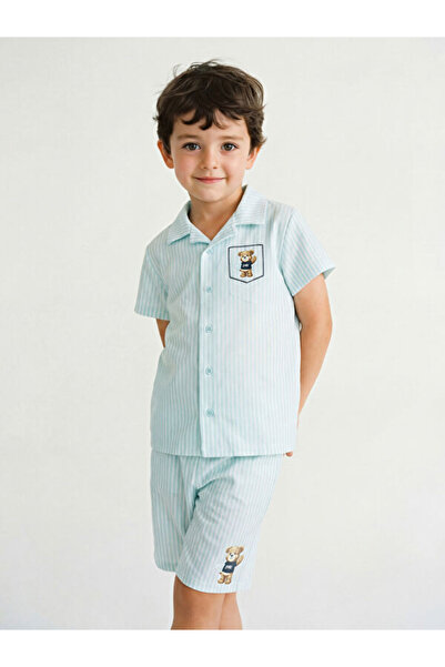 LC Waikiki طقم بيجامة للأولاد مطبوع عليه I Cute Bear من Freezen Store