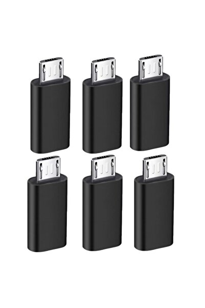 Choice7 6 قطع محولات USB C/Micro إلى Micro/USB-C، محولات أنثى من النوع C، للش...