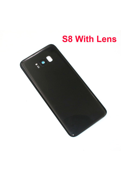 Choice7 S8 black Back Glass For S8 G950/S8+ Plus G955F Battery Cover Rear Doo...