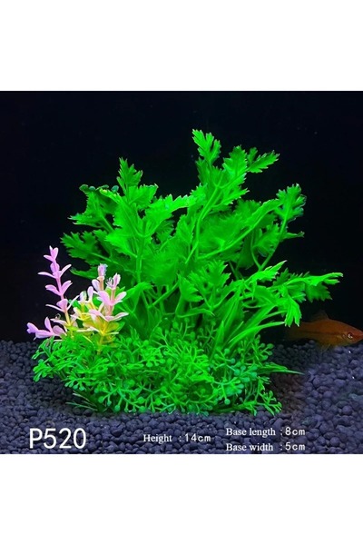 Choice8 1PC P520 Artificial Aquarium Decor Plants Underwater Plastic Plants O...