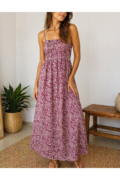 Evendi Long dress, Purple/pink