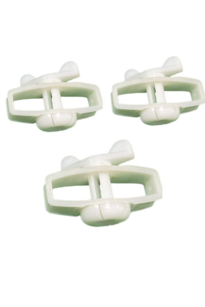 Choice4 3 PCS White White/ Black Plastic Electric Fence Farm Tightener In Lin...