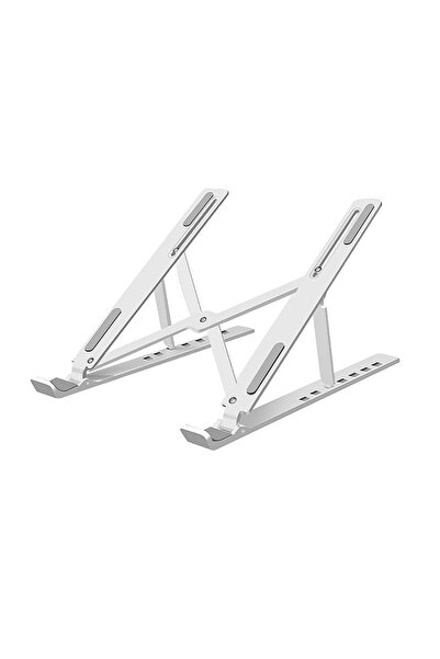 Choice1 White Universal Laptop Stand Adjustable Notebook Holder For Macbook N...