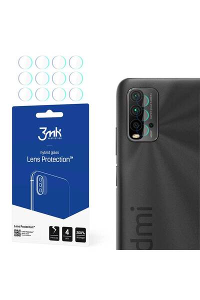 3MK FG Camera Lens Flexible Glass Film Prοtector 7H Xiaomi (4τμ) Redmi 9T
