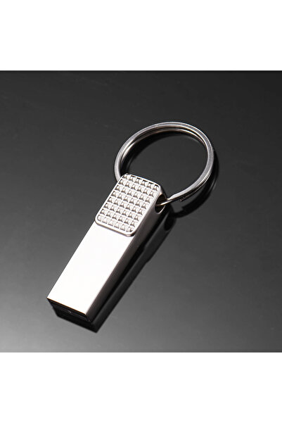 Choice4 محرك أقراص فلاش USB معدني فضي سعة 4 جيجابايت، 32 جيجابايت، 64 جيجاباي...