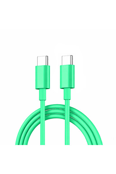 Choice33 كابل شحن سريع 3 متر 3 قطع أخضر 60 واط PD من USB C إلى Type C للهاتف ...