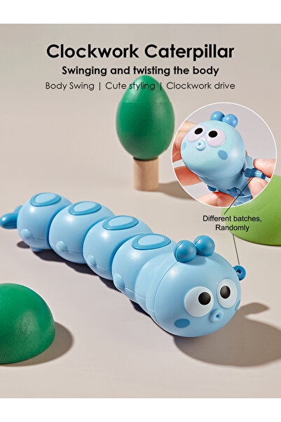 Choice Blue Caterpillar 1pcs Cute and Fun Chained Caterpillar Toys for kids C...