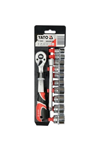 yato Cheie de impact 3/8", 12 piese