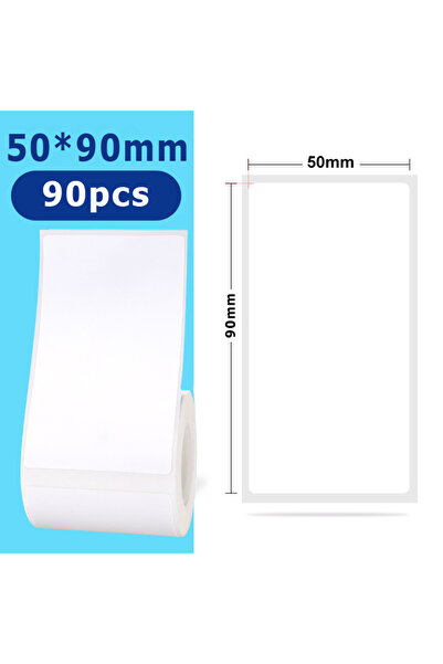 Choice 50x90 20-50mm Niimbot B21/B1/B31/B203/B3S Thermal Label Sticker Paper ...