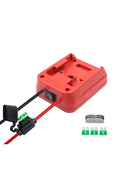 Choice For Milwaukee DIY Switch Power Wheels Adapter Wire 30A Fuses Source Fo...