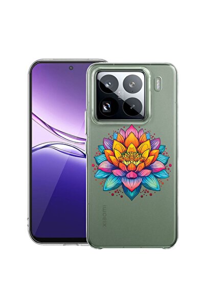 bestcase ¬Æ Husa Clear Slim Silicon Compatibila cu Xiaomi 15, Dream Colors Fl...