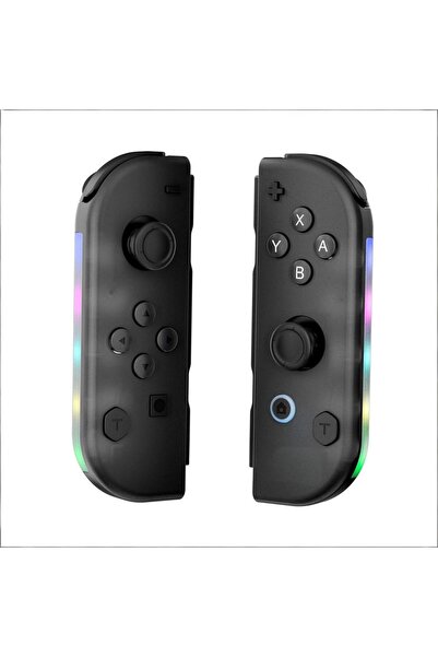 Choice Black GAMINJA Wireless Joy-Con Controller for Nintendo Switch RGB Back...