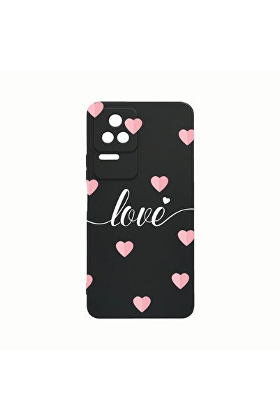 bestcase Husa Silicon, Compatibila Cu Xiaomi Poco M5s, Love Flying Hearts, Re...